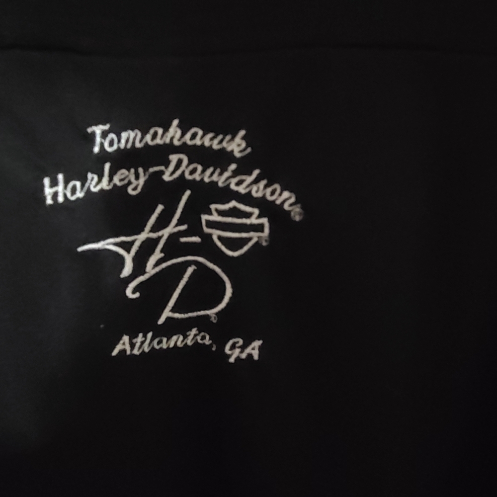 Harley-Davidson Black and White T-Shirt - Picture 4 of 4